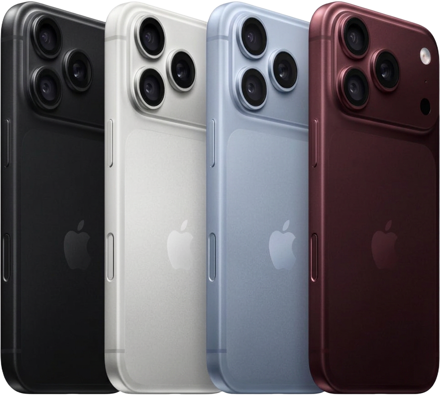 iPhone 18 Pro i fire farver