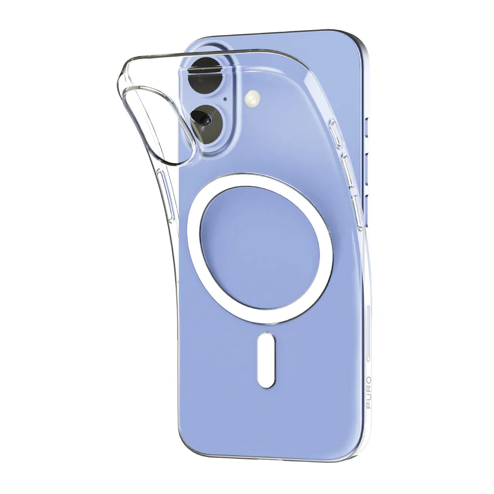 Puro iPhone 17, Cover 0,3 Nude MAG Gennemsigtig