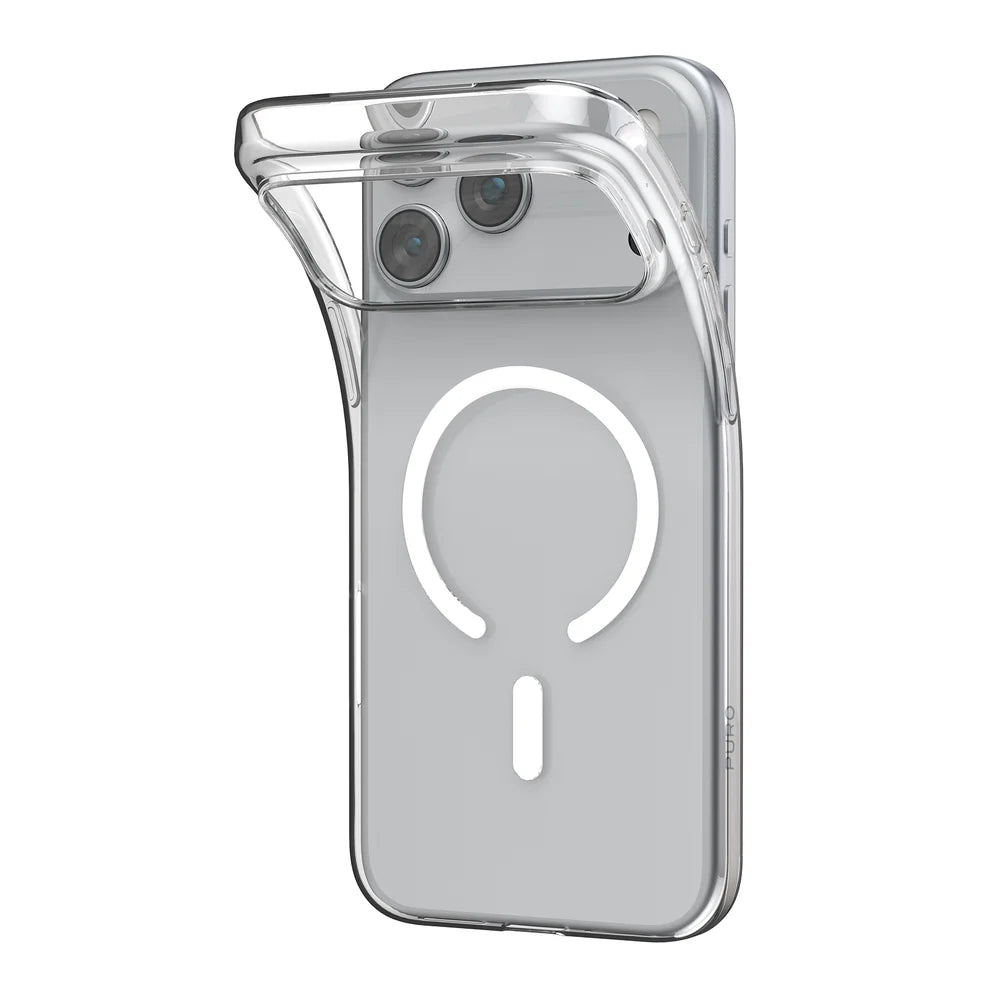 Puro iPhone 17 Pro Max, Cover 0,3 Nude MAG Gennemsigtig